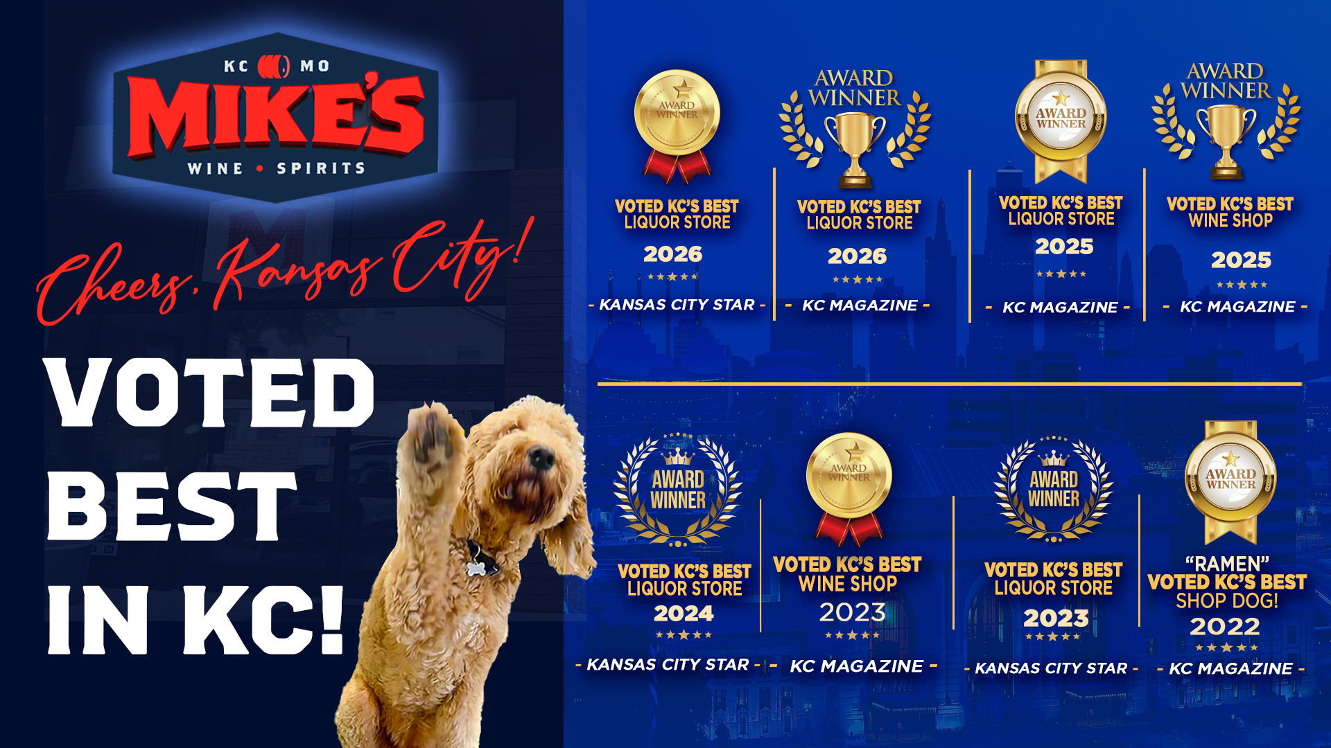 Mike's Wine and Spirits Named Best Liquor Store in Kansas City